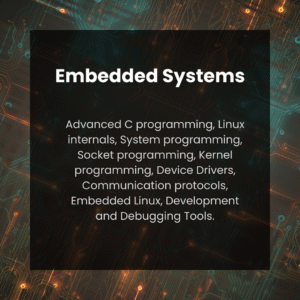Enrolment - Embedded Systems Course